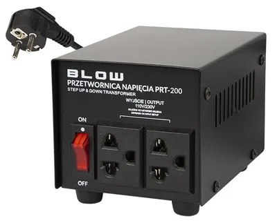 Productafbeelding van Spanningsomvormer 230V/110V, 200W, XTREME PRT-200