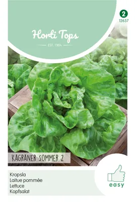 Productafbeelding van Kopslasoorten Kagraner Sommer | Kopslasoorten van Hortitops [MHD 12/2024]