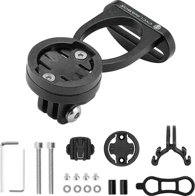 Obrázek produktu pro Multifunkční držák kamery na kolo s baterkou na přední kolo pro Garmin Bryton GoPro CATEYE