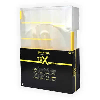 Produktbild von Spro Kunstköderboxen Zubehörbox TBX 80L CLEAR 350x250x80CM