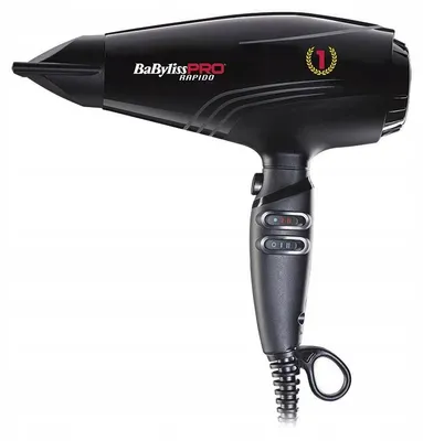 Produktbild von Babyliss Pro Rapido 2200W Haartrockner Ionisierung 6 Stufen Ultraleicht 399G