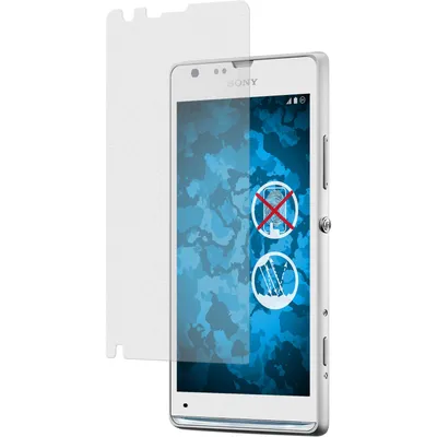 Produktbild von 4er-Pack PhoneNatic Displayschutzfolien matt  kompatibel mit Sony Xperia SP