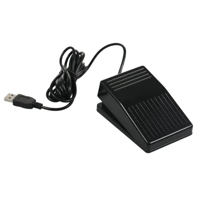 Obrázok produktu pre FS22-PM USB single footswitch - multifunkčný pedálový spínač na snímanie obrazu, hudbu a hry