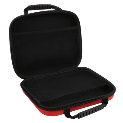 Imagen del producto de Bolsa de kit de emergencia, portátil, de gran capacidad, con carcasa rígida de EVA para uso doméstico, en exteriores y en situaciones de emergencia