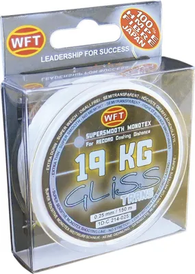 Produktbild von WFT Schnur Gliss Monotex Trans Länge 150m ø 0,08mm