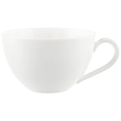 Produktbild von Villeroy & Boch Vorteilset 6 Stück Anmut Frühstücksobertasse Premium Bone Porcelain weiß 1045451240