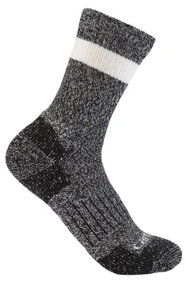 Produktbild von Carhartt MIDWEIGHT CREW SOCK SC7680W, Farbe:black, Größe:LRG