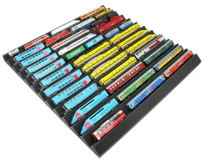 Produktbild von Universal Zick-Zack Lokliege 500x500x30mm für Modelleisenbahn Spur N