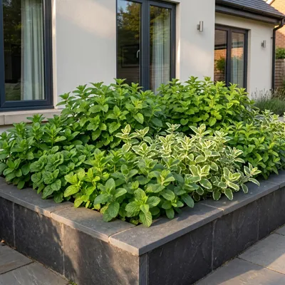 Produktbild von Staudenpaket - Kräutertee - 8 Stauden - Für 1 m2 - Verschiedene Farben - Wenig Pflege - 20-50cm - Ø11cm - Gartenpflanze