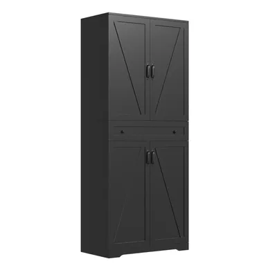 Produktbild von VOWNER Küchenschrank, Küchenbuffet mit 12 Türregalen