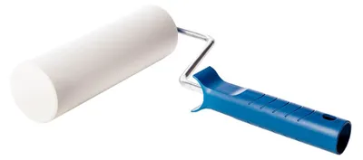 Produktbild von Profi Tapetenandrückroller 18 cm mit PolyurethanSchaumrolle, 45 mm