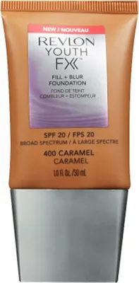 Produktbild von Revlon Massenmarkt YOUTHFX FILL + BLUR Foundation SPF20 #400-Karamell