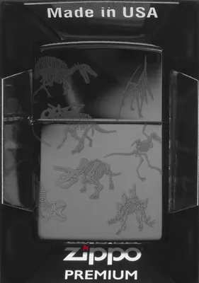 Zdjęcie produktu dla Zapalniczka Zippo Skamieliny Dinozaurów 60007083