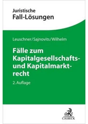 Image de Fälle zum Kapitalgesellschafts- und Kapitalmarktrecht