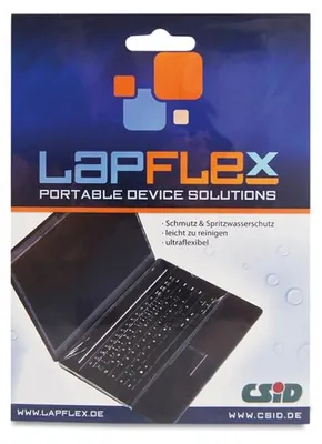 Image de Baaske 2006546 Baaske Tastaturschutzfolie Lapflex L 15"-16" transparent