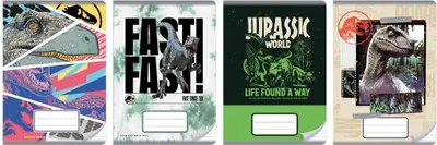 Produktbild von Zeszyt A5 32 kartki w linię Jurassic Park 10 sztuk