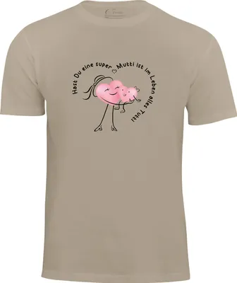 Produktbild von Cotton Prime® T-Shirt Super Mutti L beige