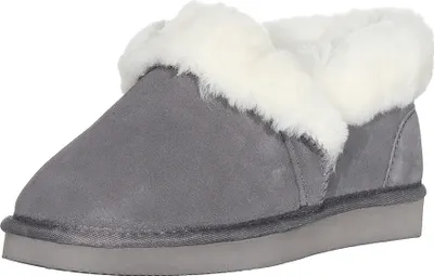 Produktbild von Damen Hausschuh Halbschuh aus Lammfell in 2 Farben