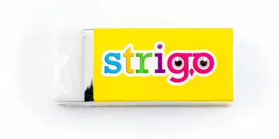 Produktbild von Weißer Radiergummi STRIGO SSC102 – ideal für Bleistifte