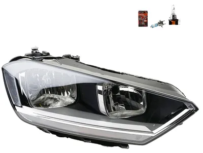 Produktbild von Scheinwerfer Re Osram Night Breaker Laser passend für VW Golf Sportsv AM1 schwarz 964510 517941006A 517941006C 517941006B Johns