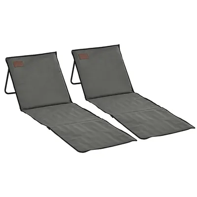 Produktbild von Strandliege klappbar leicht - Sonnenliege Campingliege mit Tasche 142 cm