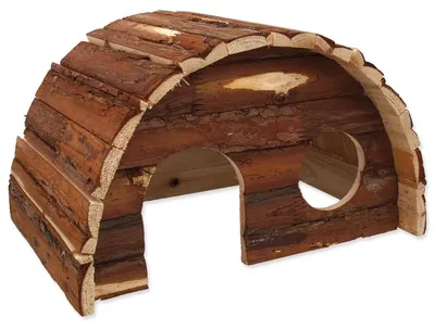 Obrázek produktu pro Domek Small Animals Hobit dřevěný 36,5x22x20cm