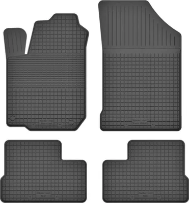 Produktbild von Gummifußmatten 4er Set, universell für: Nissan Micra K12 Fließheck (2002-2010)