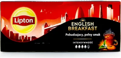 Obrázok produktu pre Herbata czarna English Breakfast Lipton 25 torebek