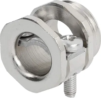 Immagine prodotto di LAPP PG doppio scarico della trazione PG9x1,41 ZH-PG9 esagonale ottone (CuZn) nichelato lunghezza filettatura 6,0 mm - 1 pezzo