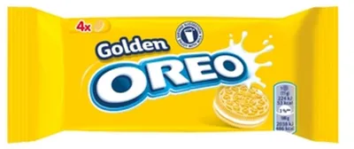 Zdjęcie produktu dla Oreo Golden Ciastka Z Nadzieniem O Smaku Waniliowym 44 G (4 Sztuki)