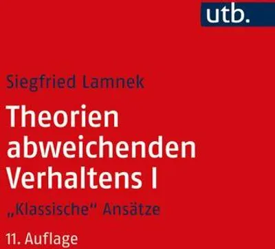 Obrázok produktu pre Theorien abweichenden Verhaltens I - "Klassische Ansätze"