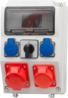 Obrázok produktu pre Rozvádzač CAJA 9M 16A 5p 32A 5p 2x230V L/P