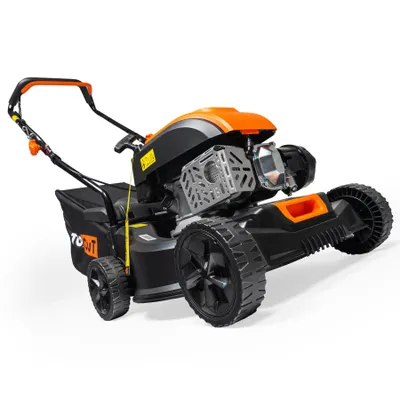 Produktbild von TOP CUT Benzin Rasenmäher TC-LS-40-149L | Leicht und wendig 149ccm 3000U/min | Schnittbreite 40cm Fangkorb 45L 7Nm | kleiner Rasenmäher zum Garten