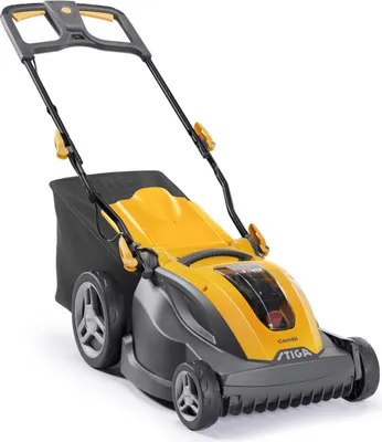 Immagine prodotto di Tosaerba a batteria STIGA COMBI 344e, larghezza di taglio 42 cm, funzione mulching, incl. batteria e caricabatterie
