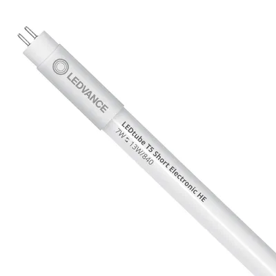 Zdjęcie produktu dla Tuba LED Ledvance T5 Value Short (HF) o wysokiej wydajności 7W 850lm - 840 zimna biel | 52cm - Zamiennik 13W