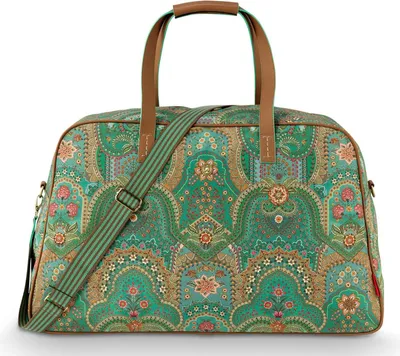 Produktbild von Pip Studio Reisetasche mit Laptopfach Tovy Weekend Bag Jabali Green grün