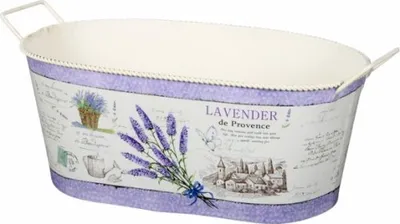 Produktbild von Truhlík LAVENDER DE PROVENCE, Metall, 26x16x12 cm