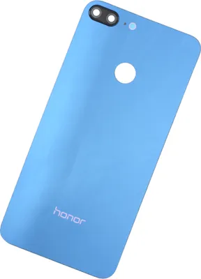 Produktbild von Für Honor 9 Lite Akkudeckel Back Cover Mit Kameralinse + Klebefolie Blau