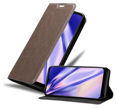Zdjęcie produktu dla Pokrowiec Cadorabo na telefon komórkowy WIKO Y81 w kolorze brązowym z magnetycznym zamknięciem