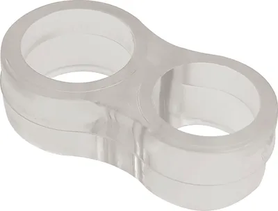 Produktbild von Türpuffer für Türgriff, transparent