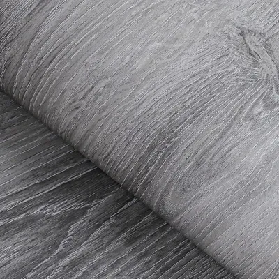 Produktbild von Möbelfolie Selbstklebend Holzoptik Wasserdicht Grau 90x500 cm