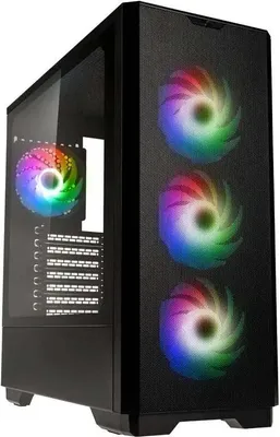 Obrázok produktu pre Kolink Unity Solar ARGB Mesh, Midi Tower, PC, Čierna, ATX, EATX, micro ATX, Mini-ITX, Oceľ, Temperované sklo, Hranie
