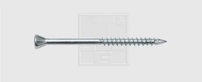 Produktbild von Uni-Dielenschraube verzinkt Teilgewinde Fräskopf 3,5 X 60 TX 10 200-Stück