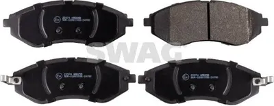 Produktbild von SWAG 89 91 6721 Bremsbeläge Satz Vorne Bremsklötze für CHEVROLET Aveo / Kalos Schrägheck (T250, T255) für DAEWOO KALOS (KLAS)