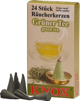 Produktbild von Knox Räucherkerzen - Grüner Tee von Knox Räucherkerzen
