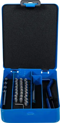 Image de BGS 1953 Kit de réparation de filetage, M6x1.0, 29 pcs.