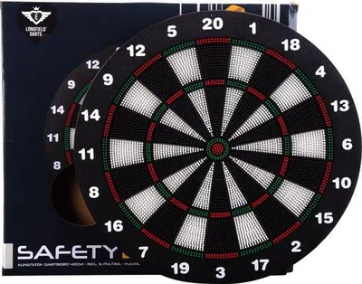 Produktbild von Dartscheibe für Kinder – Safety – 45 cm – inklusive 6 Safety-Darts