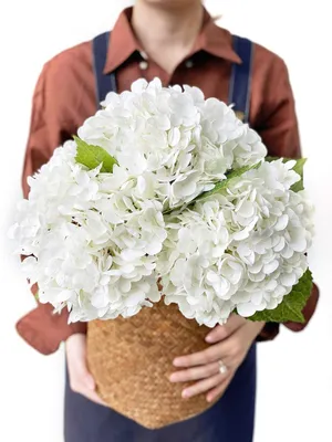 Productafbeelding van Kunstmatige Hydrangea Bloemen Set van 3
