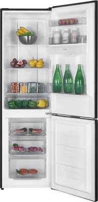 Image de Réfrigérateur Congélateur Bas CONTINENTAL EDISON 251L, Total No Frost, Noir, , 54 cm x 180 cm