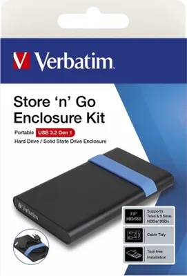 Image de Verbatim 53106 Jeu de couvertures internes pour disques durs/SSD
